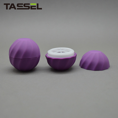 Refillable Empty Sphere Round Ball Lip Balm Cosmetic Containers 7g