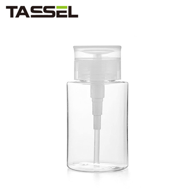 Push Down Salon Nail Polish Remover Pump Dispenser Bottle Container