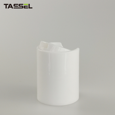 20/415 24mm Flip Top Cap White Flip Top Disc Top Cap For Shampoo Gel Lotion