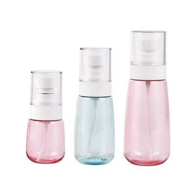 Continuous Fine Mist Spray Bottle 2 Oz 4 Oz 8 Oz 30ml 60ml 100ml PETG Plastic