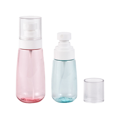 Continuous Fine Mist Spray Bottle 2 Oz 4 Oz 8 Oz 30ml 60ml 100ml PETG Plastic
