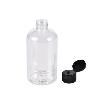 Tassel 250ml 8oz plastic shampoo bottles With Flip Top Cap for shampoo body lotion hand sanitizer