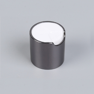 Tassel 24/410 Shiny Grey Aluminium Disc Cap For Shampoo Body Lotion