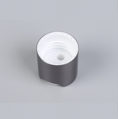 Tassel 24/410 Shiny Grey Aluminium Disc Cap For Shampoo Body Lotion