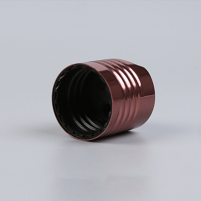 20-410 24-410 Disc Top Caps 20mm Shiny Brown Screw Aluminium