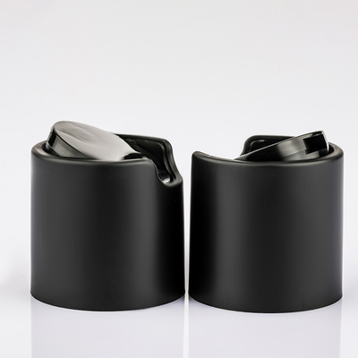 High Quality 28/410 Matte Black ABS Bottle Top Cap For Plastic Bottle Economically Friendly