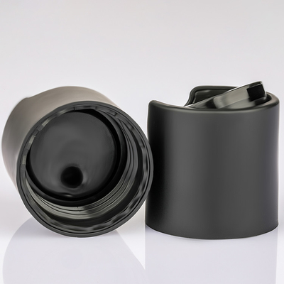 High Quality 28/410 Matte Black ABS Bottle Top Cap For Plastic Bottle Economically Friendly