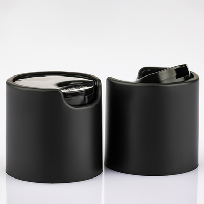 High Quality 28/410 Matte Black ABS Bottle Top Cap For Plastic Bottle Economically Friendly