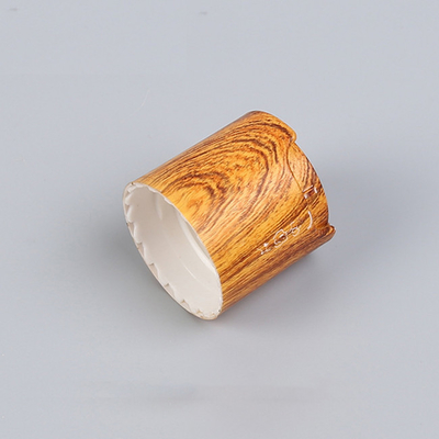 Tassel 28-410 Lotion Bottle Caps Wooden Effect Plastic Bottles Disc Top Caps