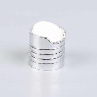 Tassel 24/410 Shiny Silver Aluminium Screw Cap Dispenser Shampoo Bottle Caps