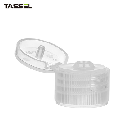 38mm 20mm 20/410 Ribbed Snap Plastic Flip Top Dispensing Caps Lids
