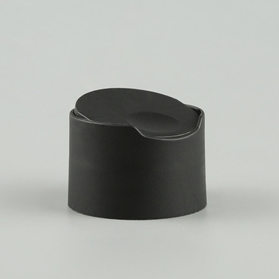 24MM 20MM Black Disc Top Cap 24/410 Double Wall Wide Frosted Cream Plastic Bottle Lids