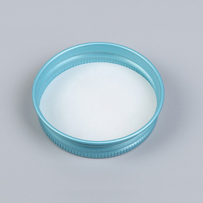 PE Blue Aluminium Bottle Tops Lids For Skin Care Food Drink