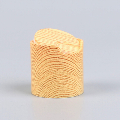 Wood Disc Top Cap 24mm 410 Milk Water Polypropylene Bottle Caps Lids