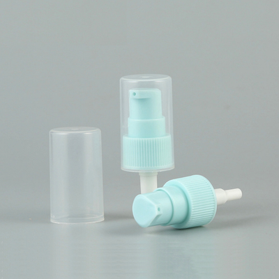 18mm 20mm Fine Mist Spray Tops For Disinfectant Solid Blue Ribbed