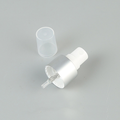 24mm Matte Silver Aluminum Perfume Sprayer Cap 18/410 20/410 24/410 28/410