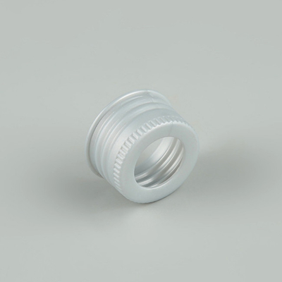PP Pearlized Silver Collar Dropper Tops For Essential Oil Dropper
