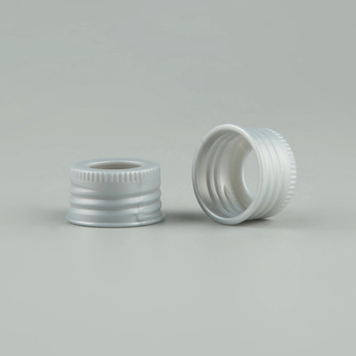 PP Pearlized Silver Collar Dropper Tops For Essential Oil Dropper