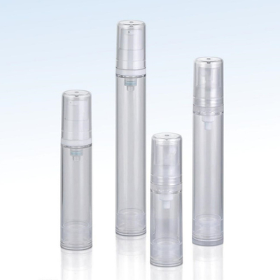 AS and PP Mini Airless Bottle 5ml 10ml 12ml 15ml for serum dispensing