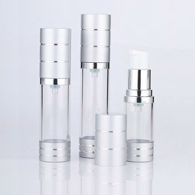 Airless Twist Pump Bottle 10ml 15ml Double Bottles For Cream Care