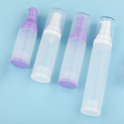 4 Oz 3 Oz 15ml 150ml Airless Pump Bottle Cosmetic With PS Cap Emulsion Cream Serum