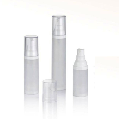 4 Oz 3 Oz 15ml 150ml Airless Pump Bottle Cosmetic With PS Cap Emulsion Cream Serum