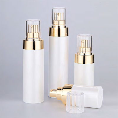 plastic cosmetic airless pump bottles 100ml