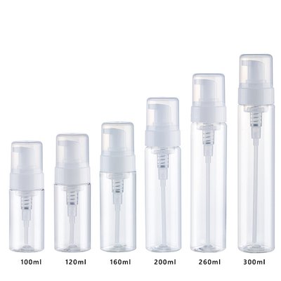 Foam Pump Bottle 100ml 120ml 160ml 260ml 300ml Foam Dispenser Bottle 200ml