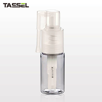 1oz  Glitter Pump Bottle Fine Mist Dry Powder Spray Bottle With Locking Nozzle Clear