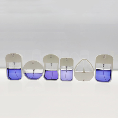 Rectangle Refillable Antibacterial Credit Card Shape Slim Hand Sanitizer Spray 20ml 15ml Custom