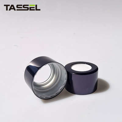 Dark Blue 28/410 Diffuser Bottle Cap with PE Liner Aluminium Screw Cap