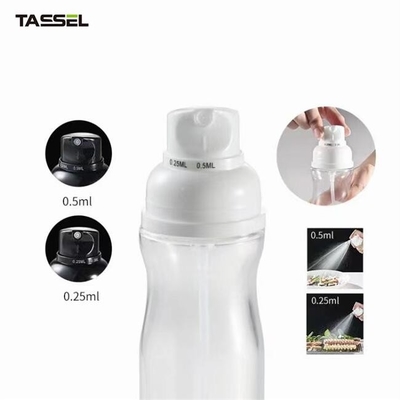Clear Oil Spray PET Bottle 250ml 3OZ Plastic Bottle For Healthy Diet Cook
