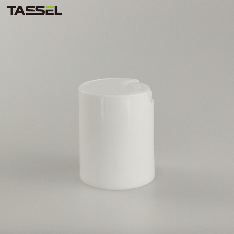 20/415 24mm Flip Top Cap White Flip Top Disc Top Cap For Shampoo Gel Lotion