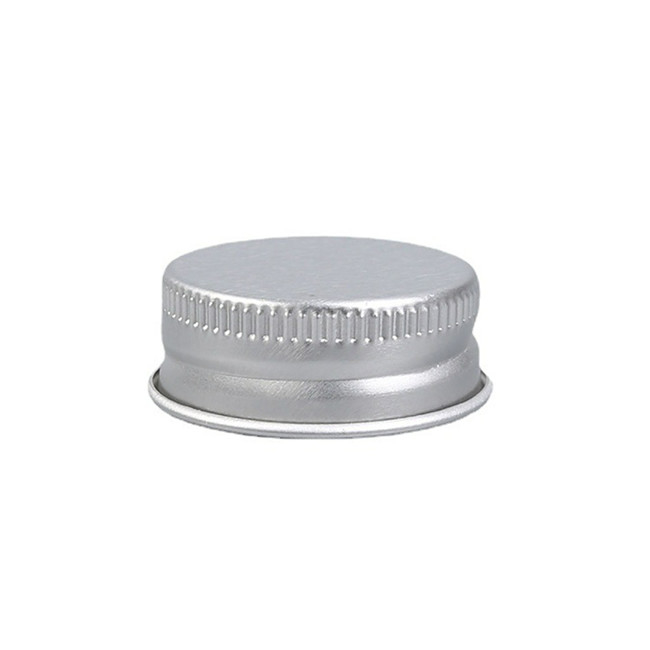 20/400 Matte Silver aluminium bottle caps