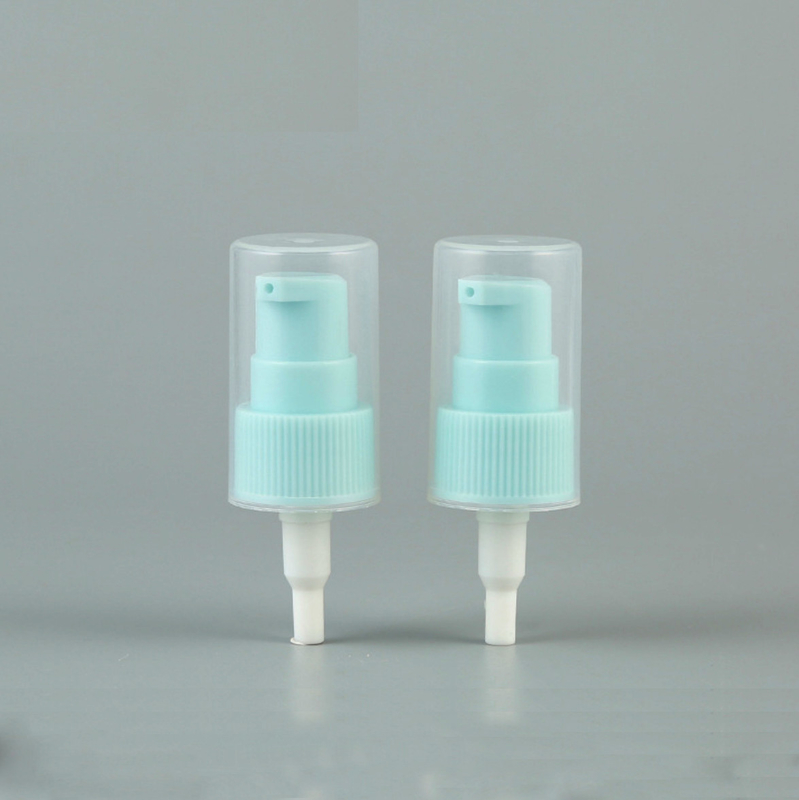 18mm 20mm Fine Mist Spray Tops For Disinfectant Solid Blue Ribbed