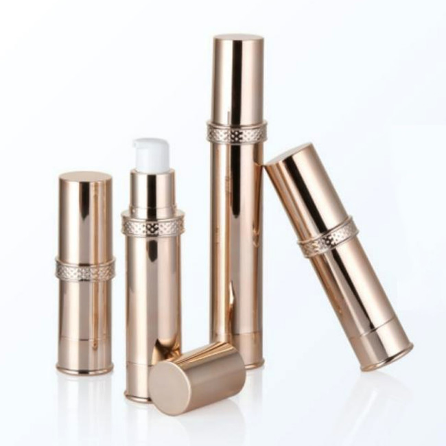 Plastic Airless Bottle 10ml 15ml 20ml 30ml With Special Joint For Emulsion