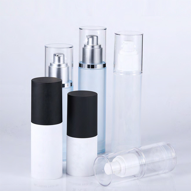 Cosmetic Empty Airless Pump Bottles For Creams Lotion 30ml 50ml 60ml 80ml 100ml