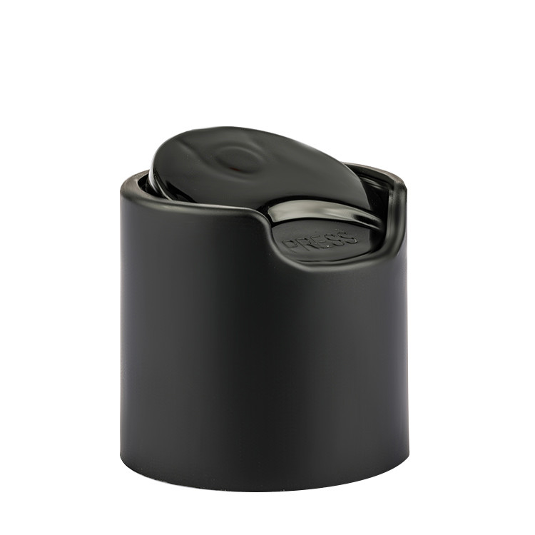 High Quality 28/410 Matte Black ABS Bottle Top Cap For Plastic Bottle Economically Friendly