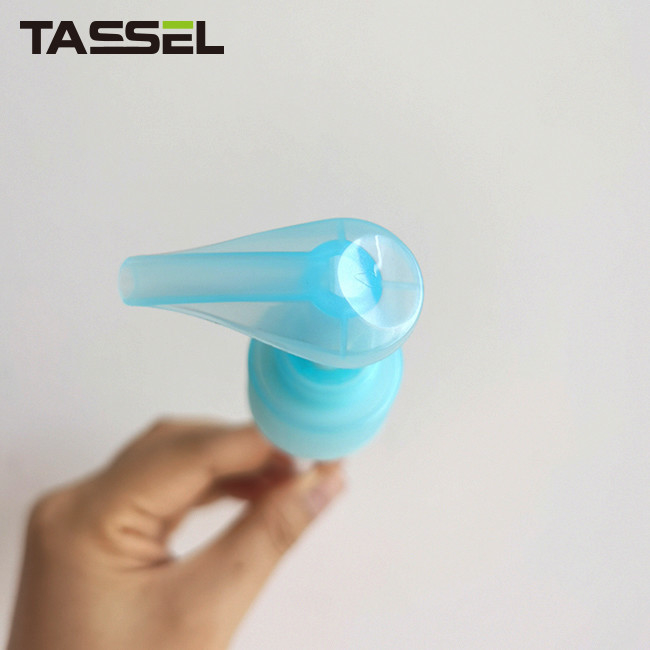 Big Nozzle Custom Blue 28/410 Lotion Pump Dispenser Pump For Lotion Products
