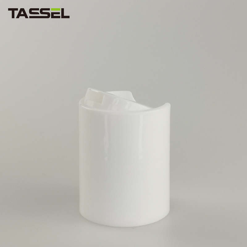 20/415 White Disc Top Cap Plastic Bottle Cap For PET PE Bottles